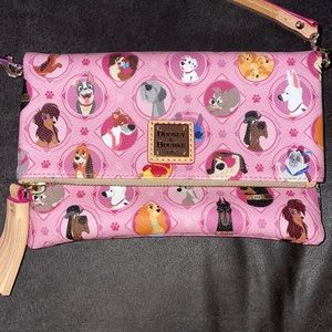 Dooney & Burke Disney dogs cross body bag NEVER USED